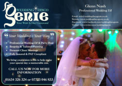 Wedding Disco Genie Advertising Flyer